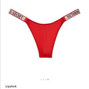 Bombshell shine strap thong